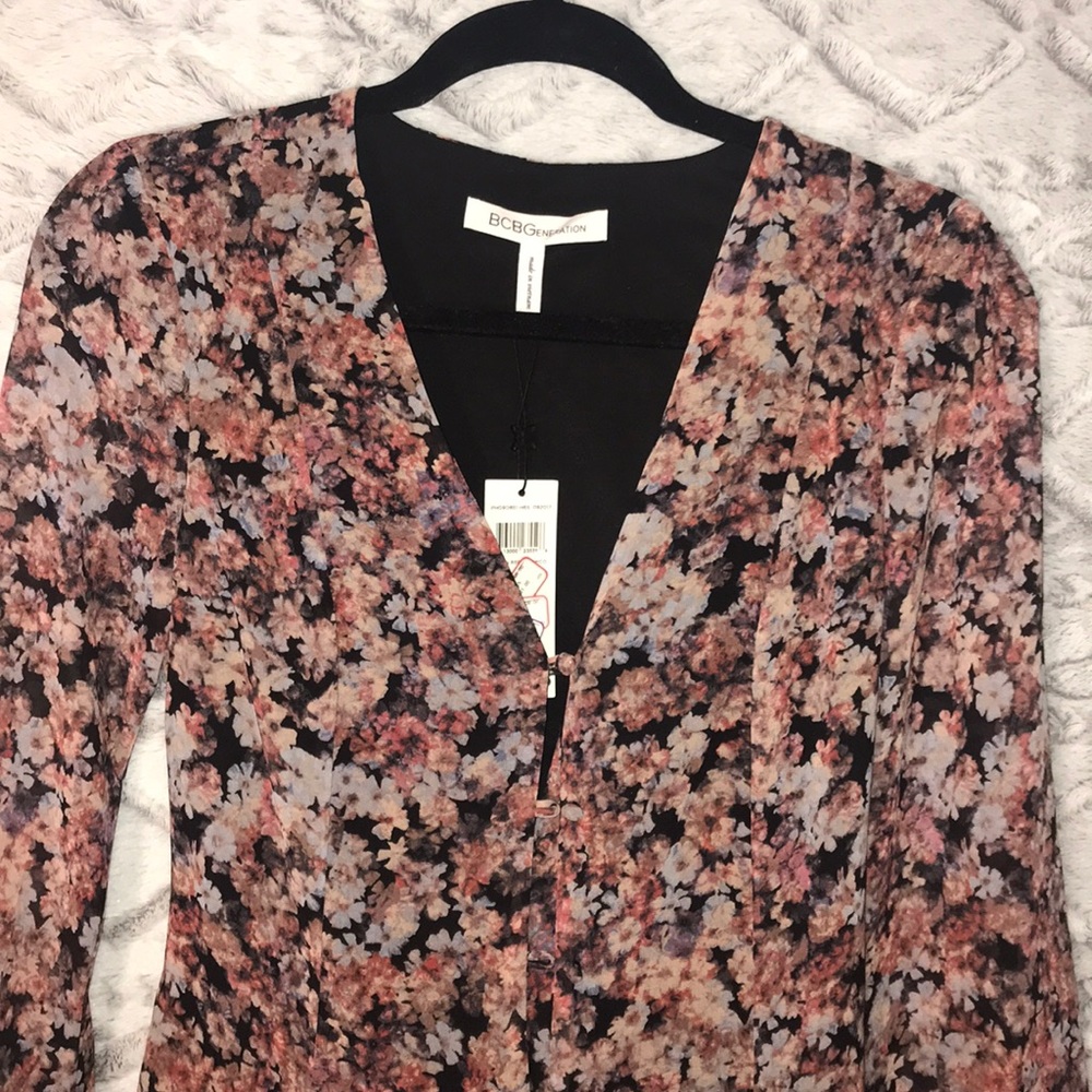BCBG Generation Floral Romper